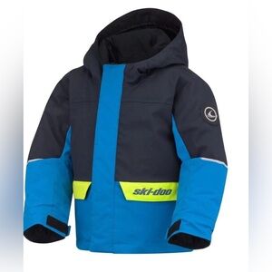 Ski-Doo Kids Unisex Minium Jacket Indigo Blue NWT